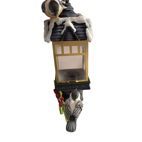 VTG Frosty Feathered Friends Illuminated Bird Christmas Ornament - Picture 2 of 7